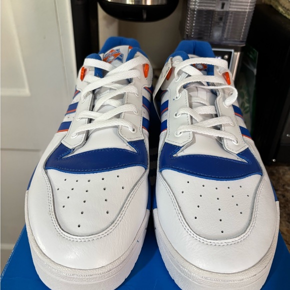 Adidas Rivalry Low in White, Blue, and Orange - Picture 5 of 16